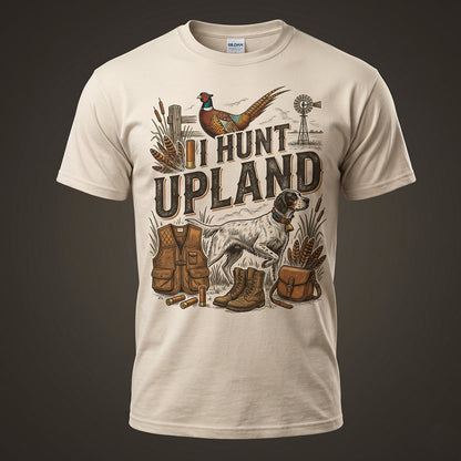 Upland Pheasant Hunting - Outdoor Cotton T-Shirt PHCT1002