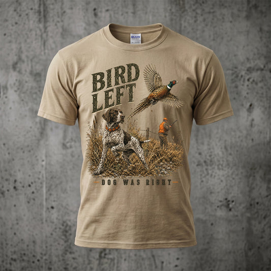 Upland Pheasant Hunting - Outdoor Cotton T-Shirt PHCT1017