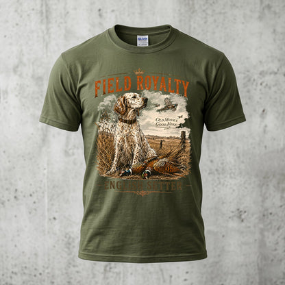 Upland Pheasant Hunting - Outdoor Cotton T-Shirt PHCT1045