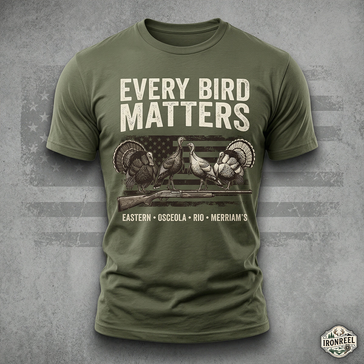 Turkey Hunting - Outdoor Cotton T-Shirt THCT1006