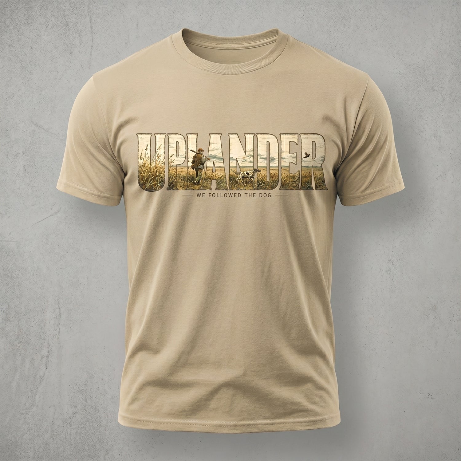 Upland Pheasant Hunting - Outdoor Cotton T-Shirt PHCT1007