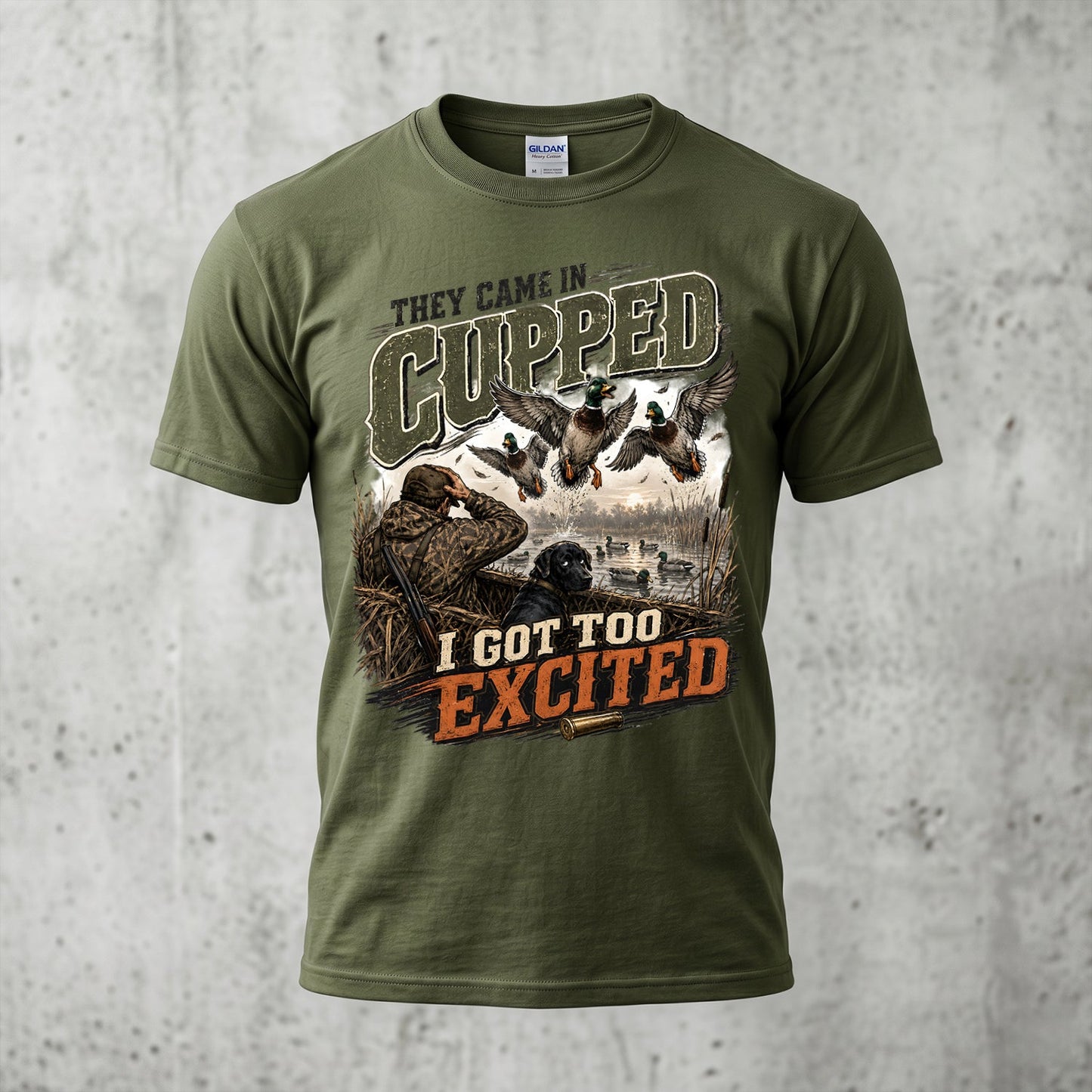 Duck Hunting - Outdoor Cotton T-Shirt DUCT1016