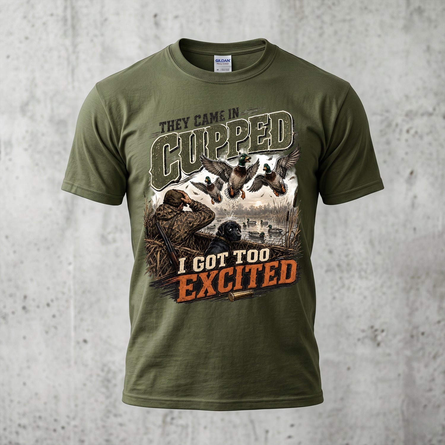 Duck Hunting - Outdoor Cotton T-Shirt DUCT1016
