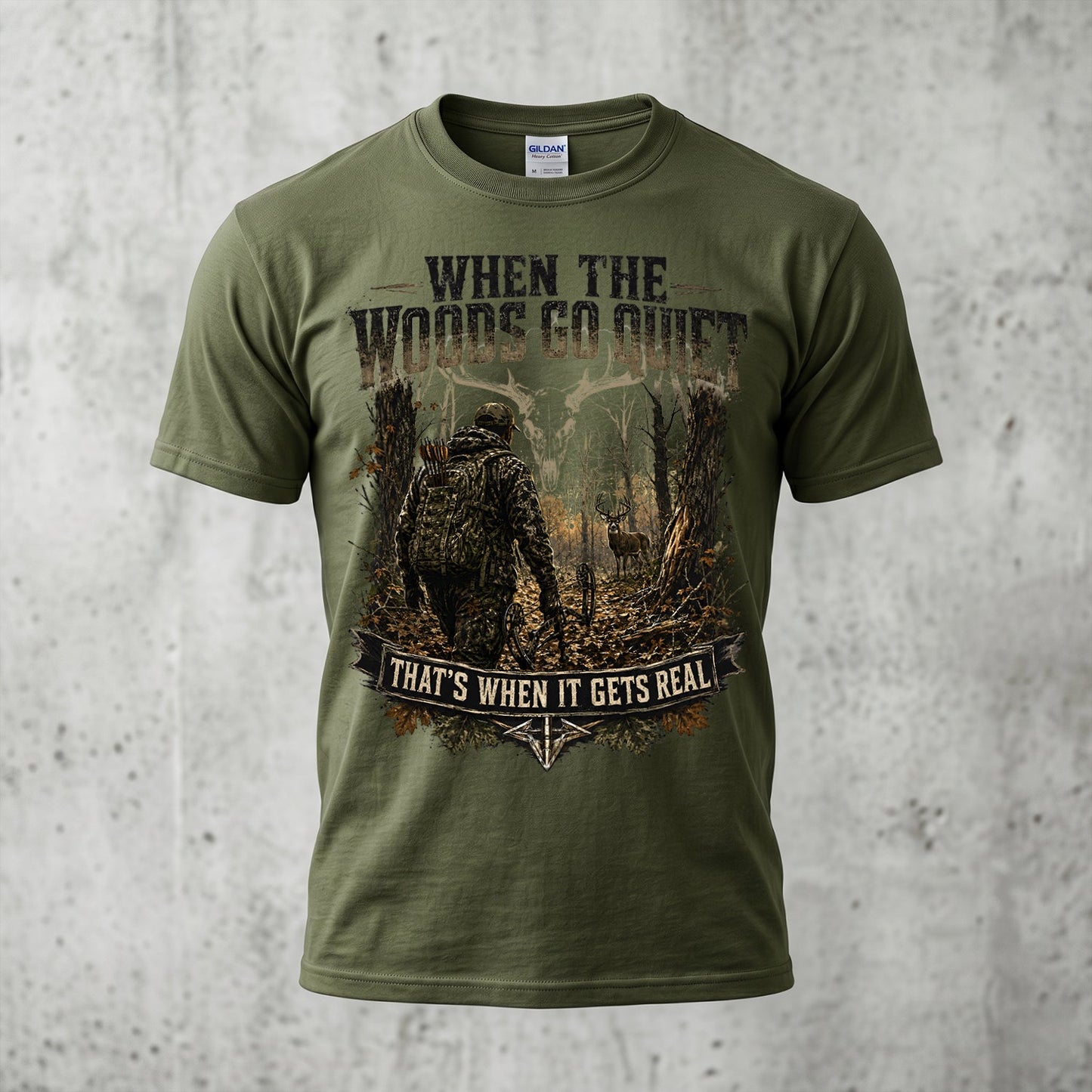 Bowhunting - Outdoor Cotton T-Shirt BHCT1007