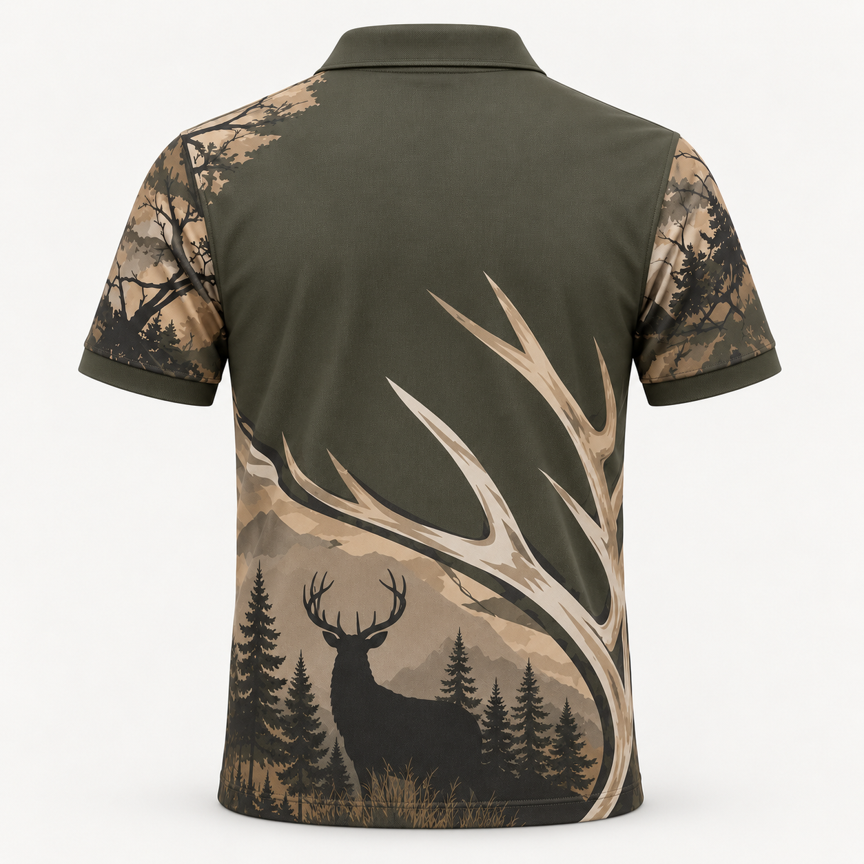 Deer Hunter Outdoor Polo Shirt VCP1029