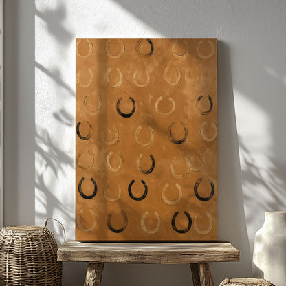 Horseshoes Print Western Wall Art  Decor for Living Room