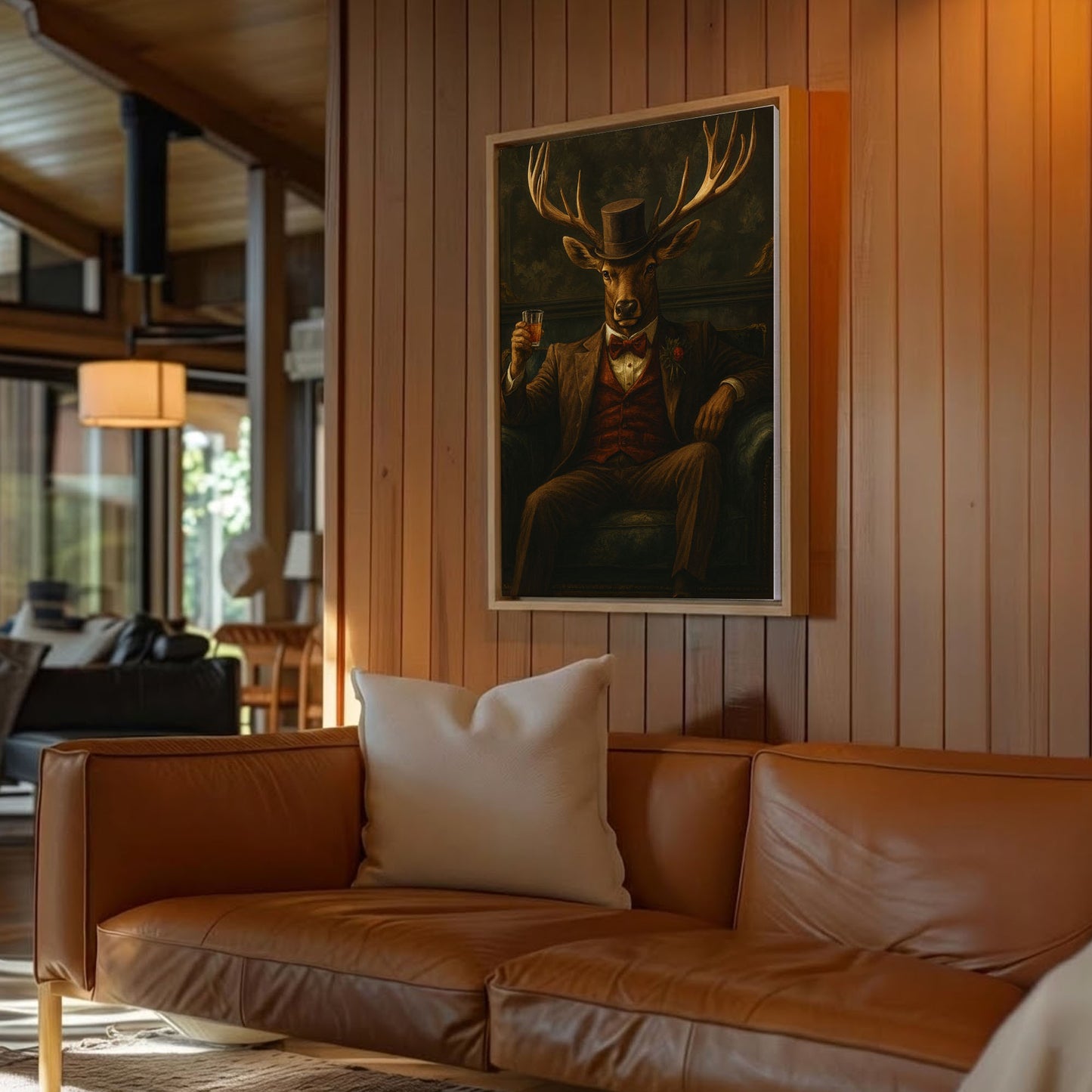 Gentleman Deer Whiskey Art – Dapper Buck Wall Art