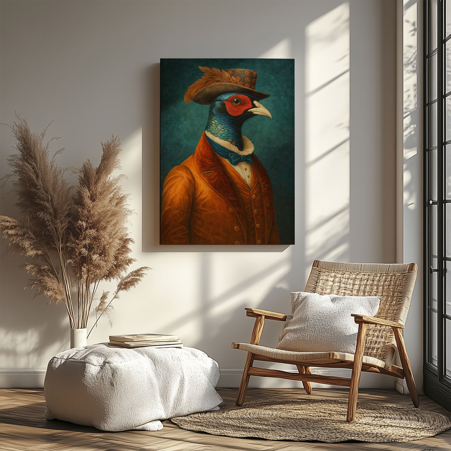 Pheasant Wall Art – Rustic Cabin Decor