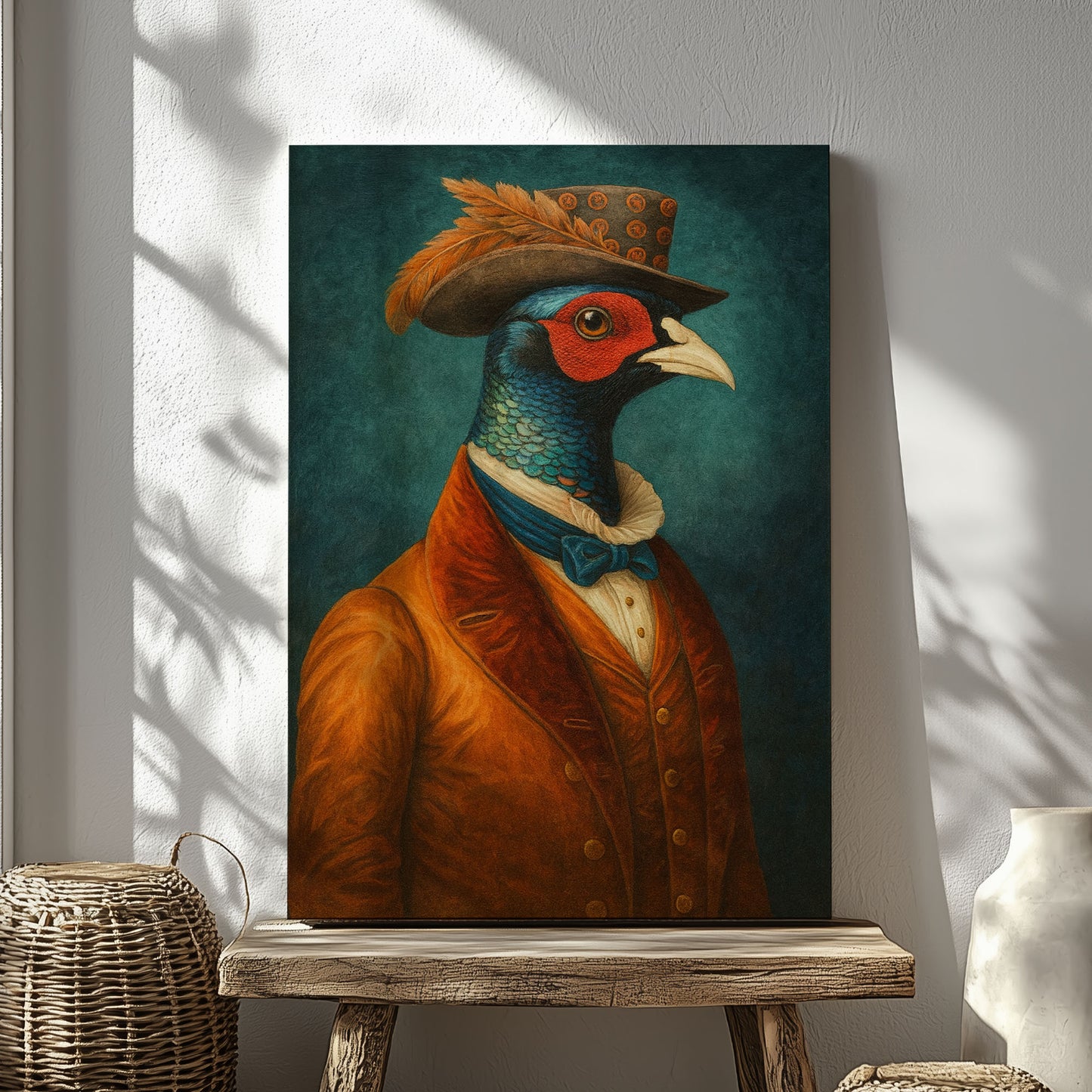 Pheasant Wall Art – Rustic Cabin Decor
