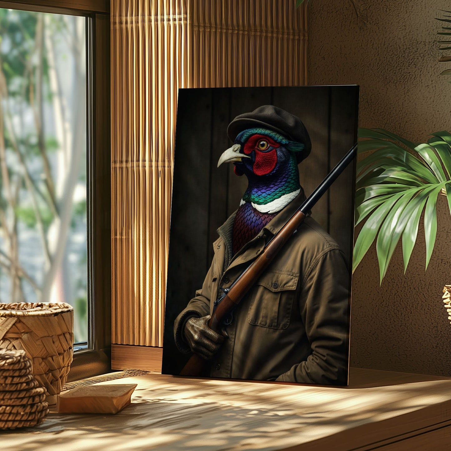 Gentleman Pheasant Hunter – Vintage Hunting Wall Art Print
