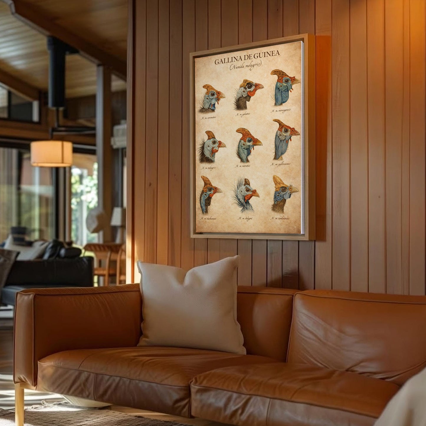 Types of Turkey Poster Wall Art