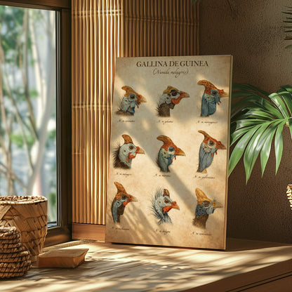 Types of Turkey Poster Wall Art