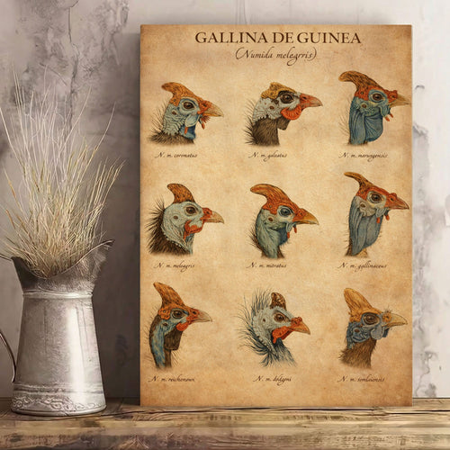 Types of Turkey Poster Wall Art