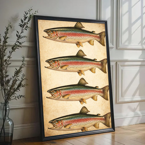 Fly Fishing Wall Art Canvas Print