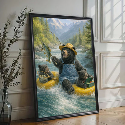 Bear River Adventure Canvas Wall Art