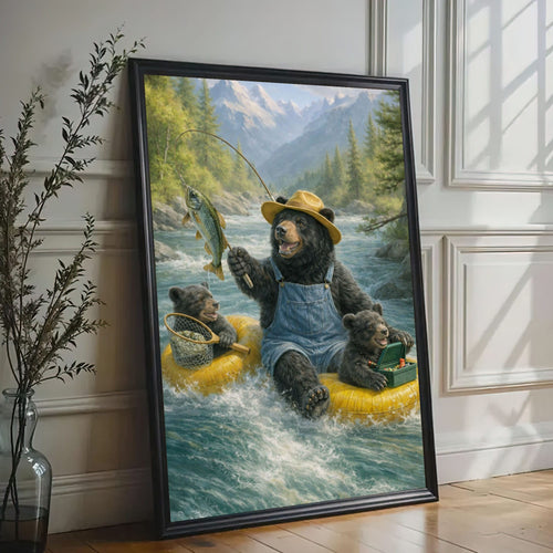 Bear River Adventure Canvas Wall Art