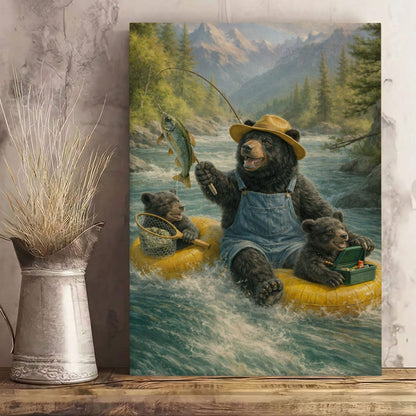 Bear River Adventure Canvas Wall Art