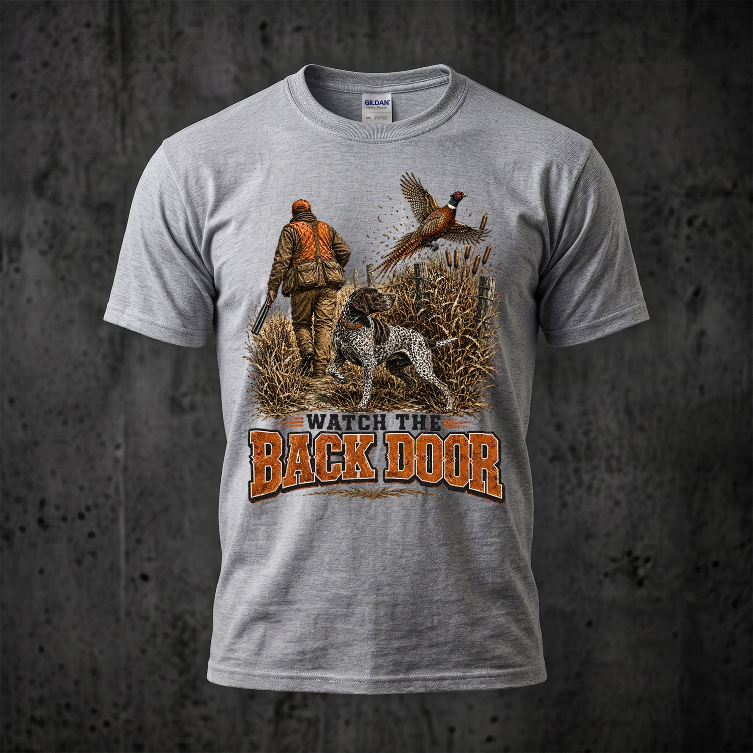 Upland Pheasant Hunting - Outdoor Cotton T-Shirt PHCT1034