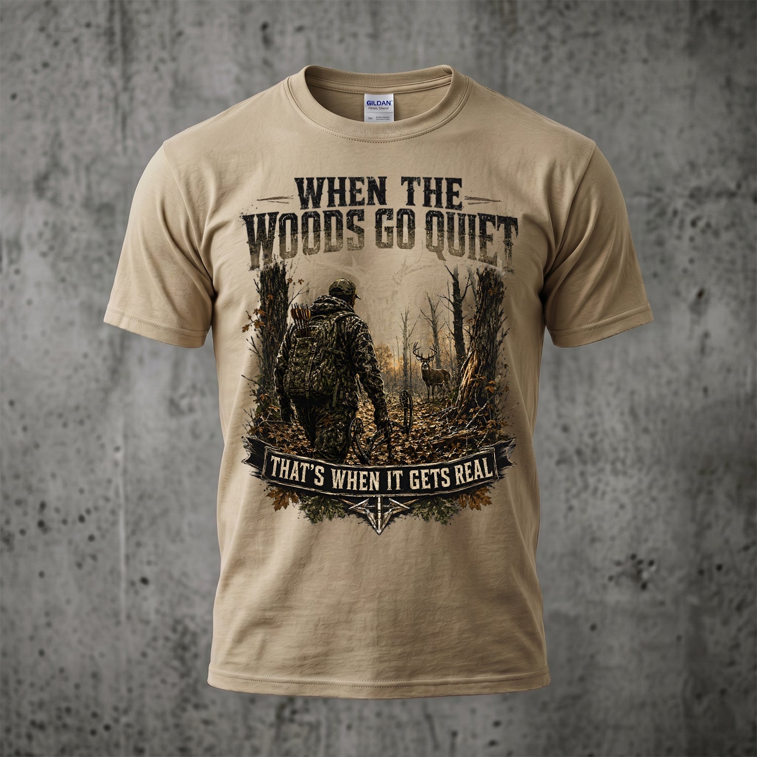 Bowhunting - Outdoor Cotton T-Shirt BHCT1007