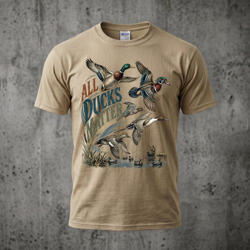Duck Hunting - Outdoor Cotton T-Shirt DUCT1008
