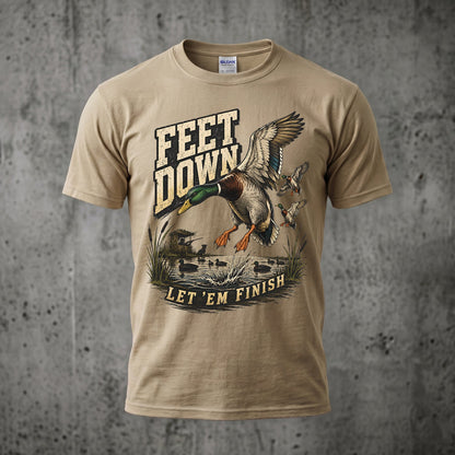 Duck Hunting - Outdoor Cotton T-Shirt DUCT1001