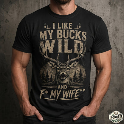 Deer Hunting - Outdoor Cotton T-Shirt DHCT1001