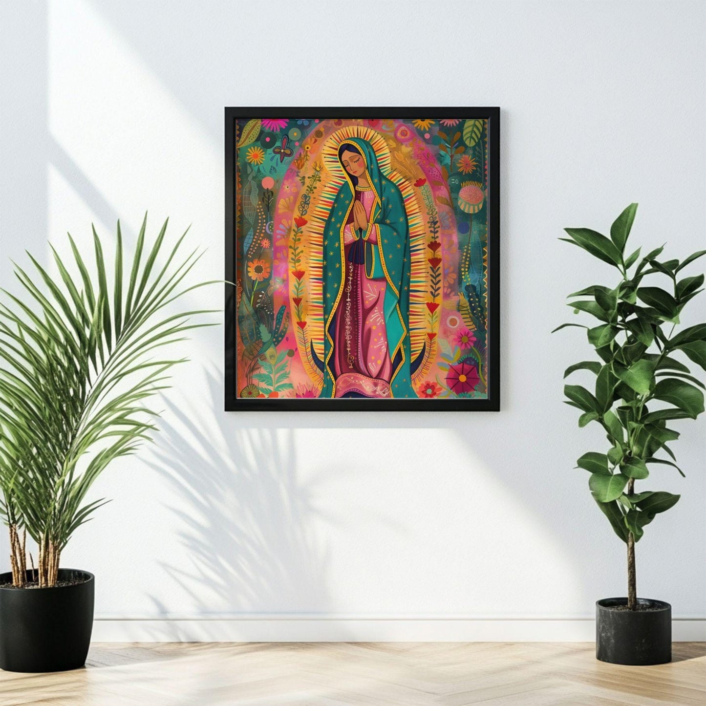 Our lady of Guadalupe Wall Art Mexican Catholic Home Decor