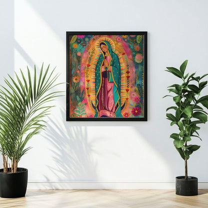Our lady of Guadalupe Wall Art Mexican Catholic Home Decor