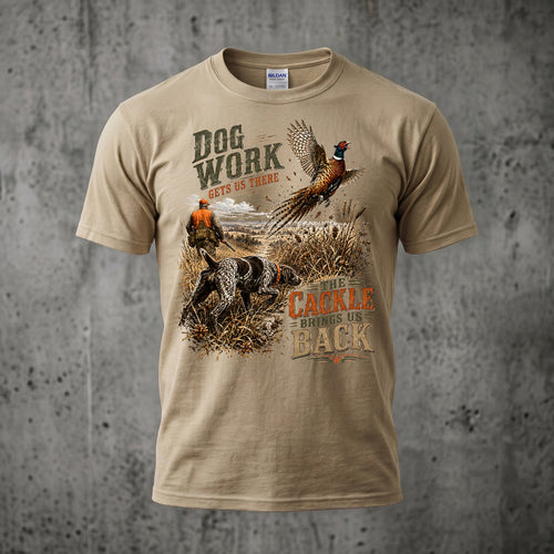 Upland Pheasant Hunting - Outdoor Cotton T-Shirt PHCT1035
