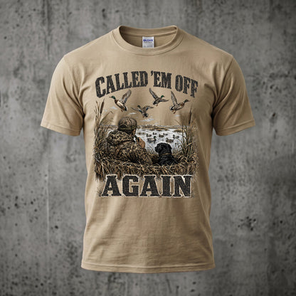Duck Hunting - Outdoor Cotton T-Shirt DUCT1006