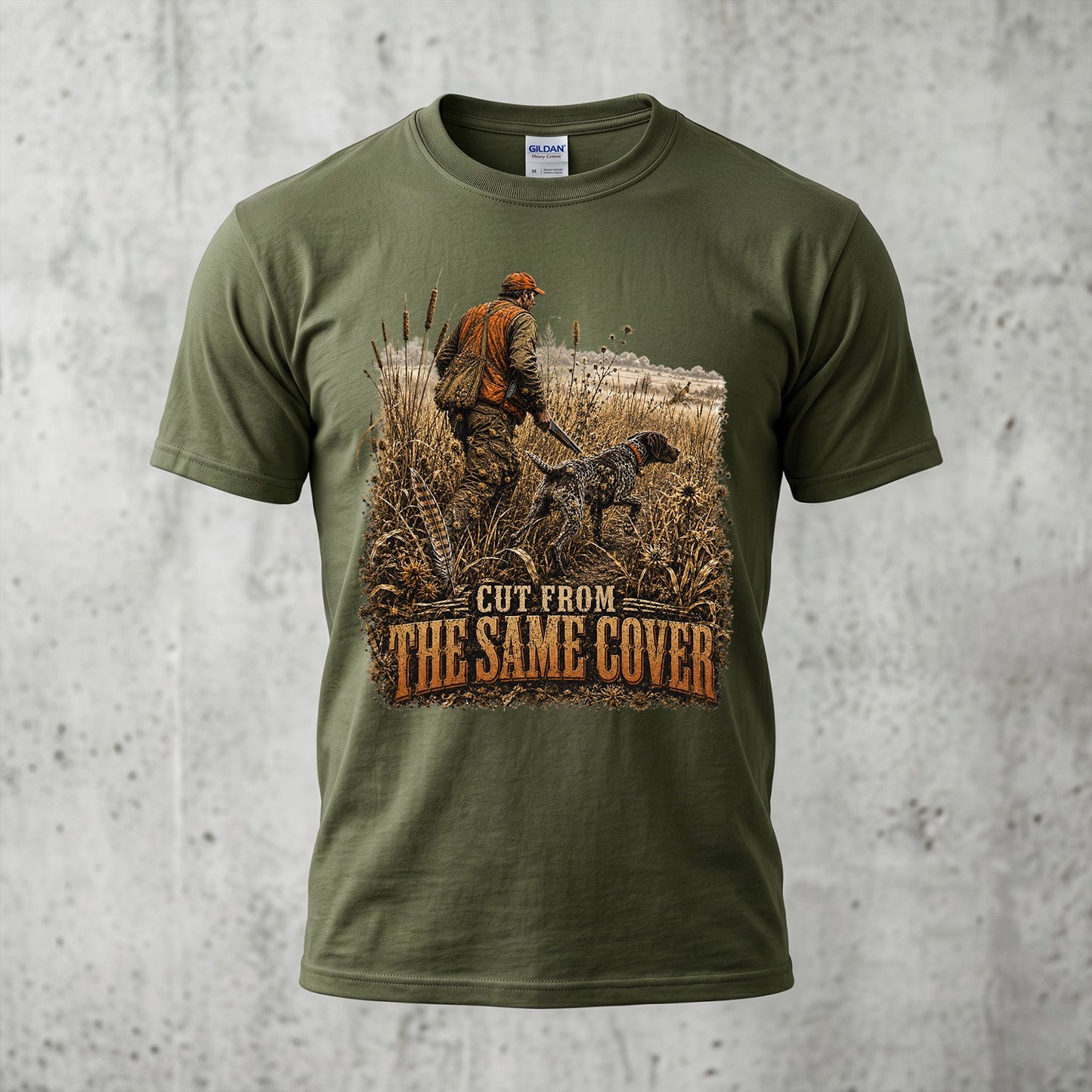 Upland Pheasant Hunting - Outdoor Cotton T-Shirt PHCT1026