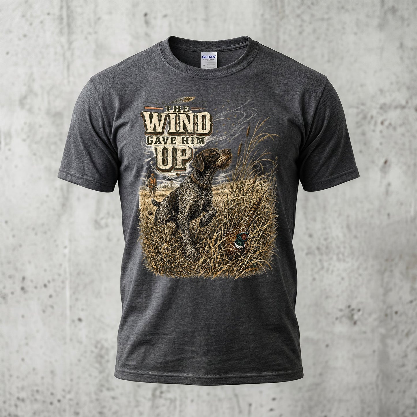 Upland Pheasant Hunting - Outdoor Cotton T-Shirt PHCT1027
