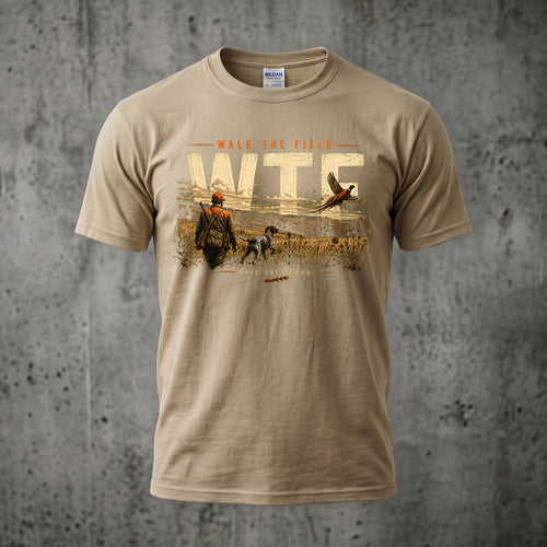 Upland Pheasant Hunting - Outdoor Cotton T-Shirt PHCT1059