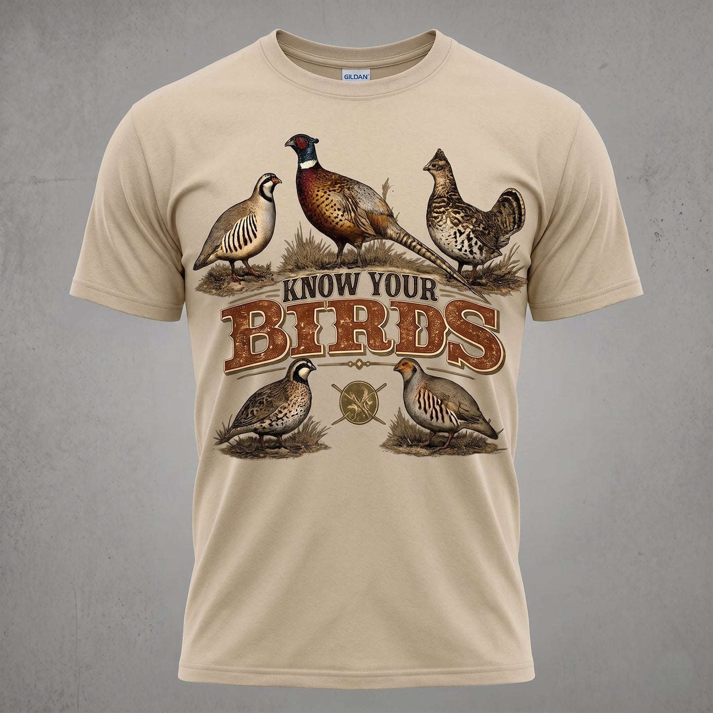 Upland Pheasant Hunting - Outdoor Cotton T-Shirt PHCT1004