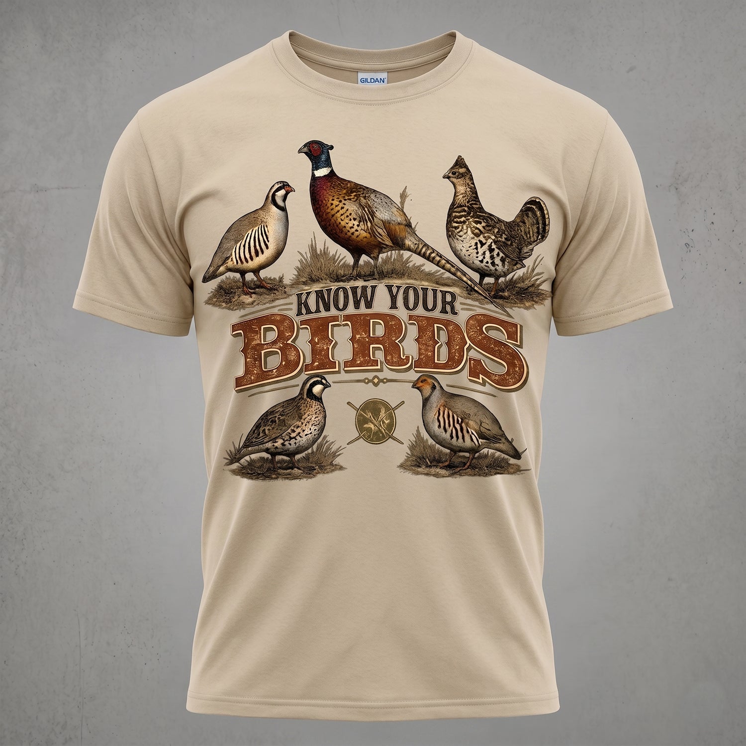 Upland Pheasant Hunting - Outdoor Cotton T-Shirt PHCT1004