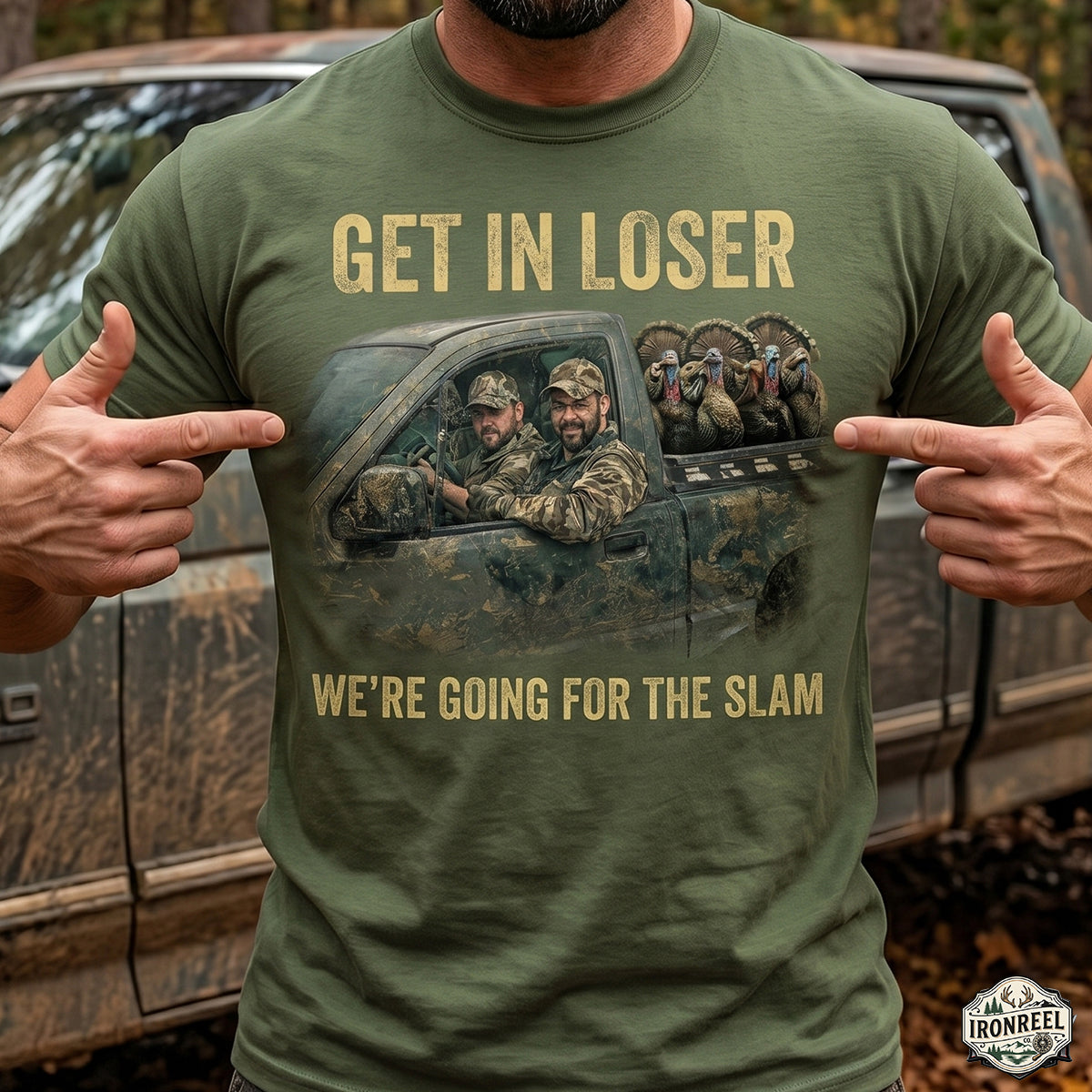 Turkey Hunting - Outdoor Cotton T-Shirt THCT1014