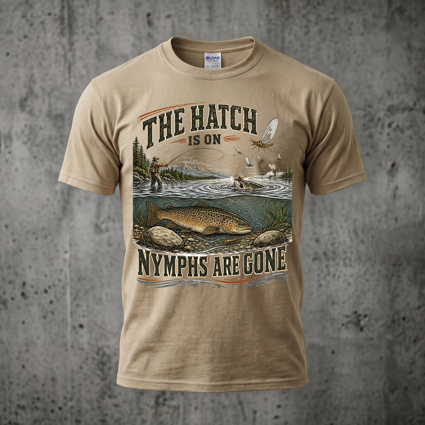 Fly Fishing - Outdoor Cotton T-Shirt FFCT1004