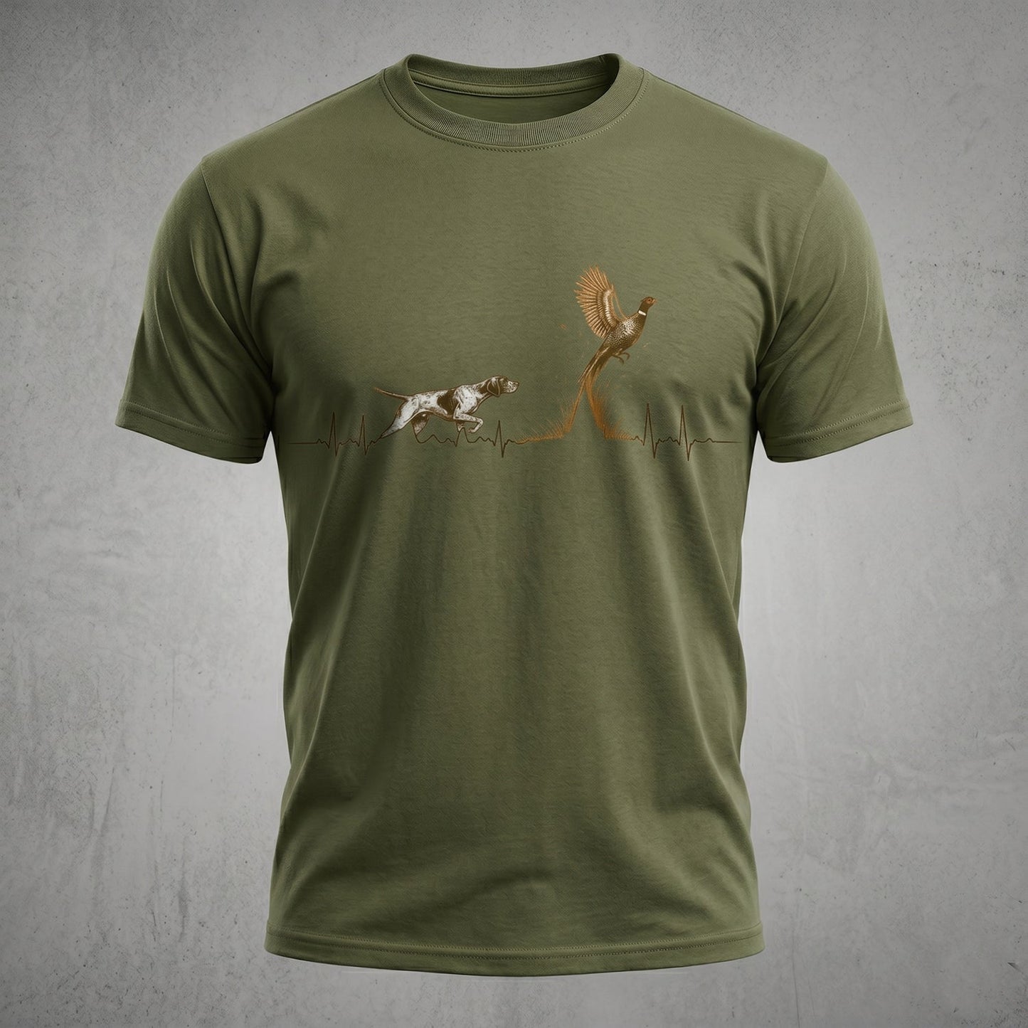 Upland Pheasant Hunting - Outdoor Cotton T-Shirt PHCT1006