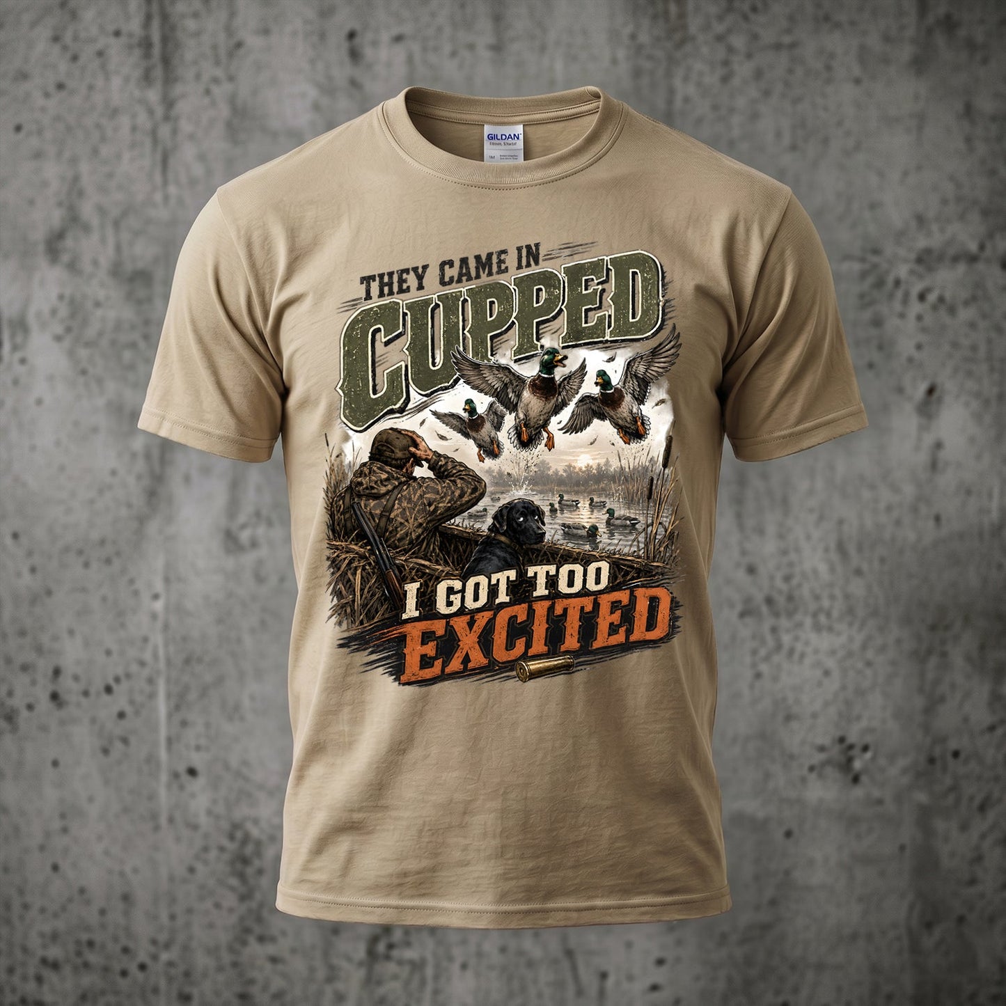 Duck Hunting - Outdoor Cotton T-Shirt DUCT1016
