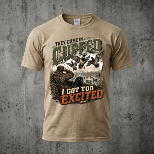 Duck Hunting - Outdoor Cotton T-Shirt DUCT1016