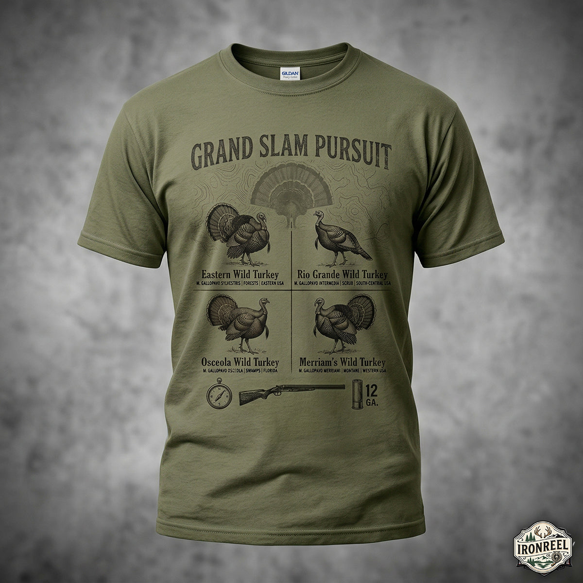 Turkey Hunting - Outdoor Cotton T-Shirt THCT1005