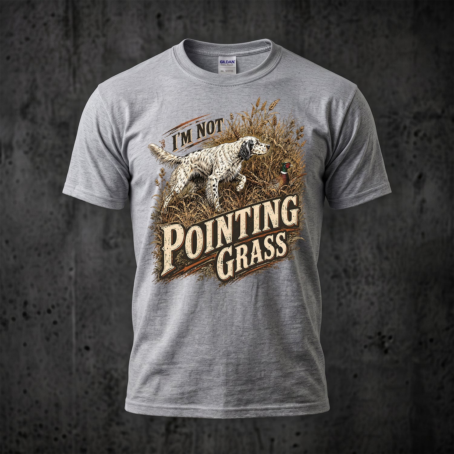 Upland Pheasant Hunting - Outdoor Cotton T-Shirt PHCT1023