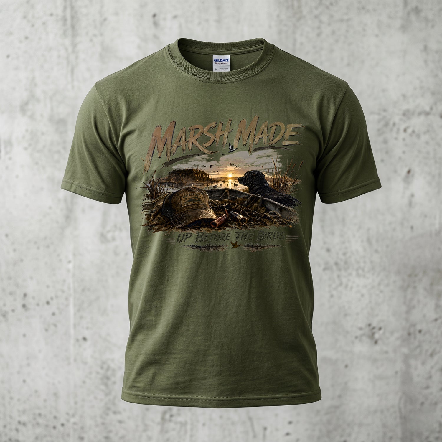 Duck Hunting - Outdoor Cotton T-Shirt DUCT1015