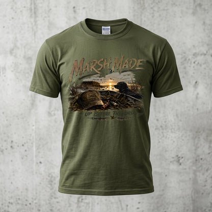 Duck Hunting - Outdoor Cotton T-Shirt DUCT1015