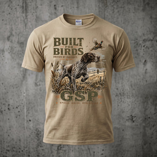 Upland Pheasant Hunting - Outdoor Cotton T-Shirt PHCT1046