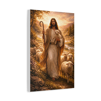 Good Shepherd Jesus Canvas
