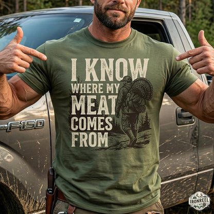Turkey Hunting - Outdoor Cotton T-Shirt THCT1003