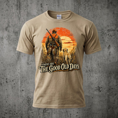 Upland Pheasant Hunting - Outdoor Cotton T-Shirt PHCT1010