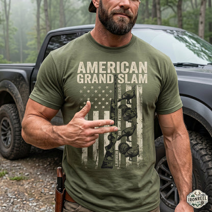 Turkey Hunting - Outdoor Cotton T-Shirt THCT1009