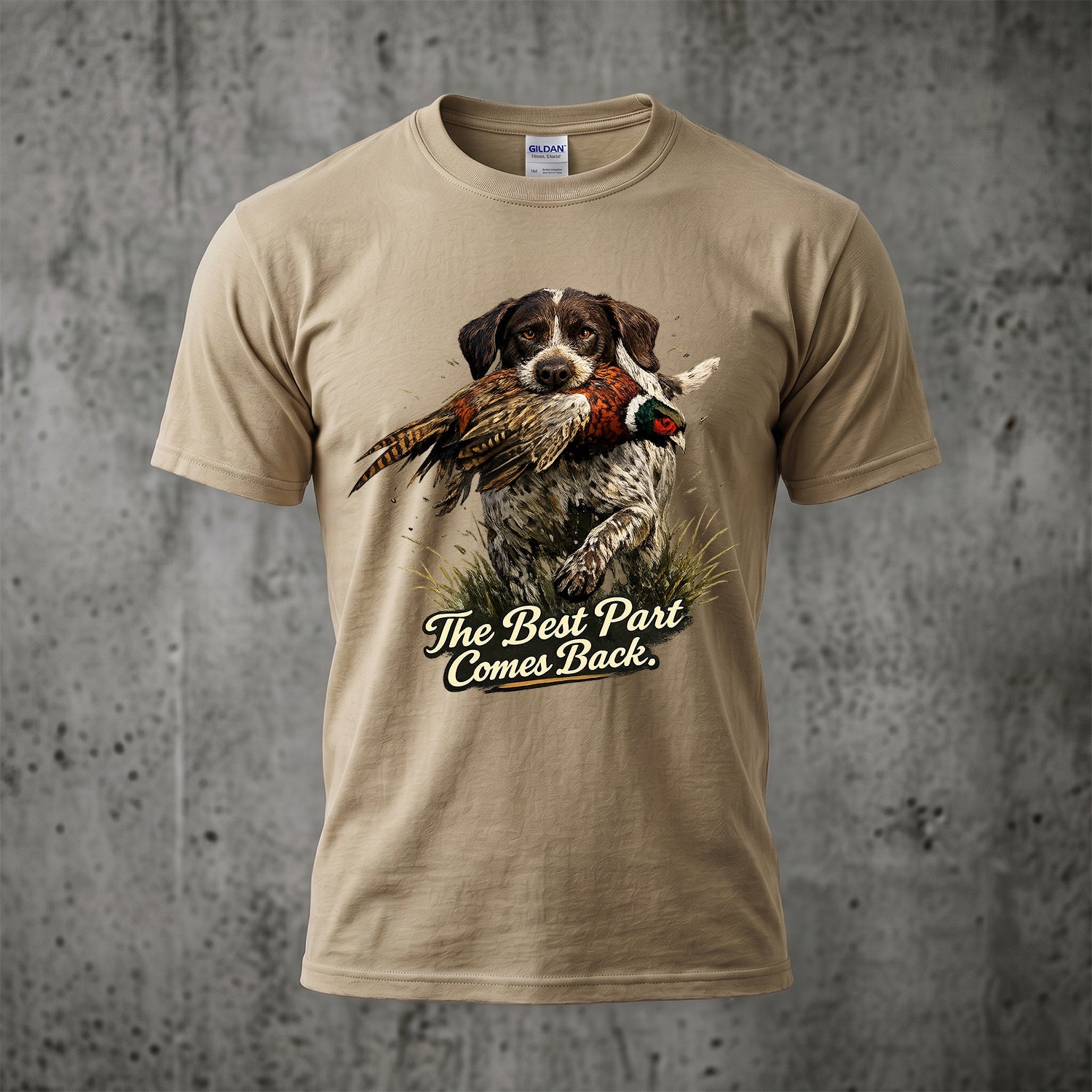 Upland Pheasant Hunting - Outdoor Cotton T-Shirt PHCT1008